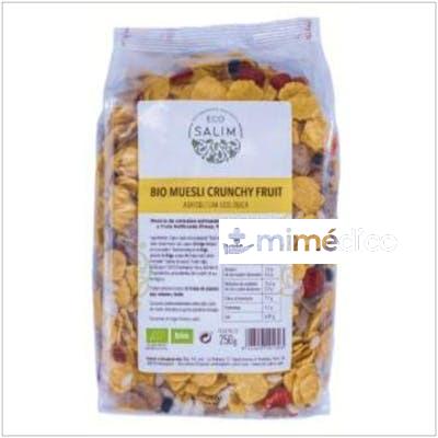BIO MUESLI CRUNCHY FRUIT  250GR. BIO ECO SALIM