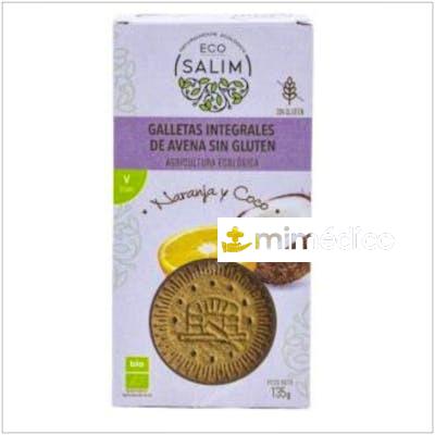GALLETAS DE AVENA NARANJA COCO 135GR. BIO SG ECO SALIM