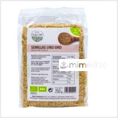 SEMILLAS DE LINO ORO 250GR. BIO VEGAN ECO SALIM