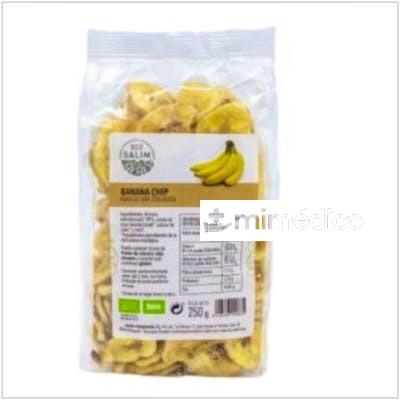 BANANA CHIPS DESHIDRATADA 250GR. BIO ECO SALIM