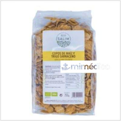 COPOS DE MAIZ TRIGO SARRACENO CRUJIENTES 250G ECO ECO SALIM