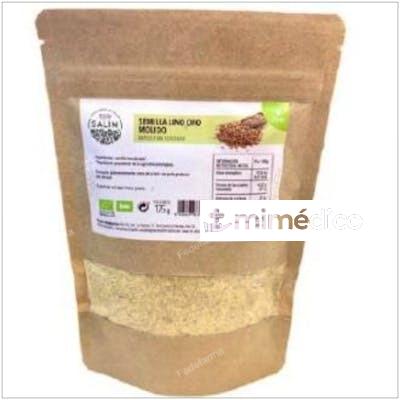 SEMILLAS DE LINO ORO MOLIDO 175GR. BIO VEGAN ECO SALIM