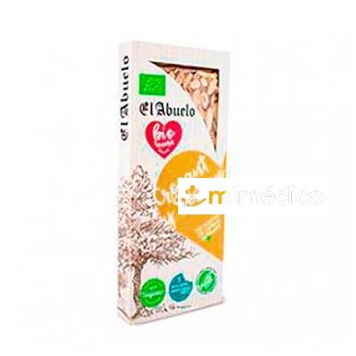 TURRON CROCANT Y SESAMO 200GR. ECO SIN GLUTEN  VEGAN EL ABUELO ECO BIOLOVERS