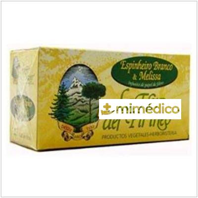 ESPINO BLANCO Y MELISA INFUSION 25BOLSITAS FLOR PIRINEO