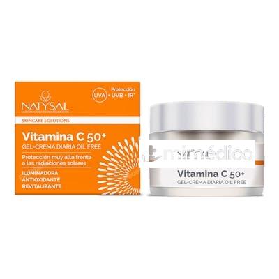 VITAMINA C FPS50+ CREMA TARRO 50ML. NATYSAL