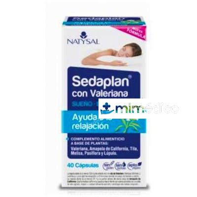 SEDAPLAN (VALERIANA-TRANQUILIZANTE) 40CAP. NATYSAL