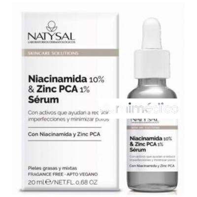 NIACINAMIDA 10% & ZINC PCA 1% SERUM 20ML. NATYSAL