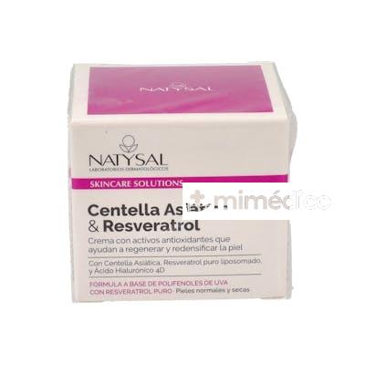 CENTELLA ASIATICA Y RESVERATROL CREMA 50ML. NATYSAL