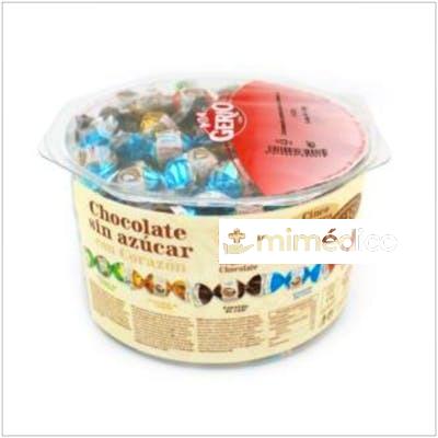 BOMBONES CORAZON 5 SABORES BOTE 1KG. S/A GERIO