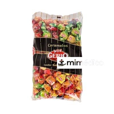 CARAMELO RELLENO FRUTAS 8 SABORES 1KG. GERIO