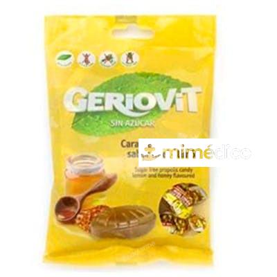 GERIOLIN CARAMELO MIEL LIMON  PROPOLEO 12UDX75 S/A GERIOVIT