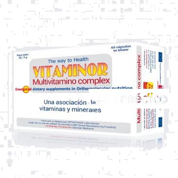 MULTIVITAMINO COMPLEX 60 CAPSULAS VITAMINOR