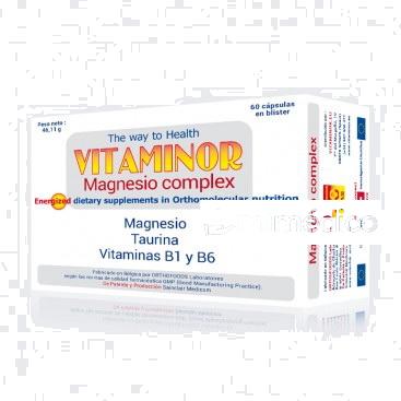 MAGNESIO COMPLEX 60 CAPSULAS VITAMINOR