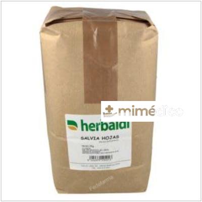 HIERBA SALVIA HOJA TRITURADA 1KG. HERBALDI