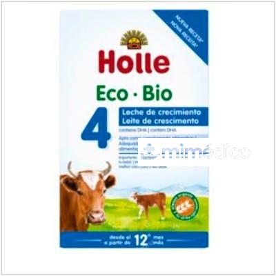 LECHE DE CRECIMIENTO 4 VACA 600GR. ECO HOLLE