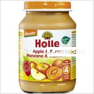 POTITO MANZANA Y MELOCOTON 4MESES 190G DEMETER HOLLE