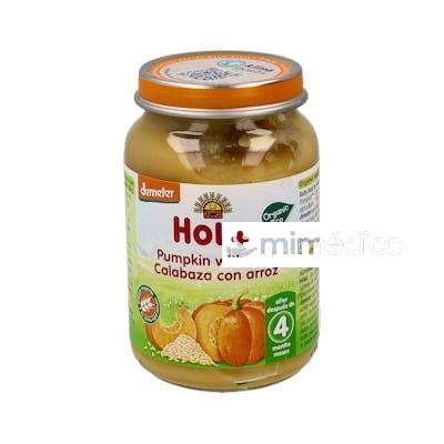 POTITO CALABAZA CON ARROZ 4MESES 190GR. DEMETER HOLLE