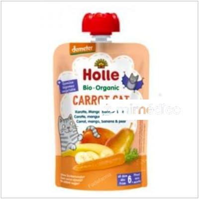 SMOOTHIE CARROT CAT ZANAHORIA-MANGO 6MESES 100GR. HOLLE
