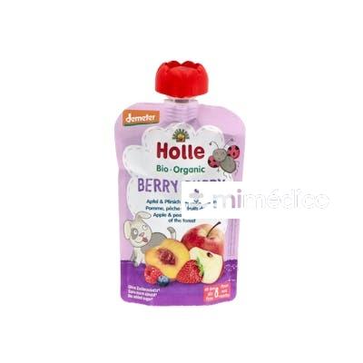 SMOOTHIE BERRY PUPPY MANZANA-MELOCOTON 8MESES 100G HOLLE