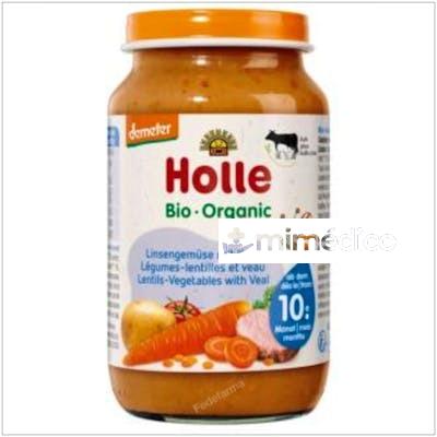 POTITO DE VERDURAS LENTEJAS TERNERA +10MESES. HOLLE