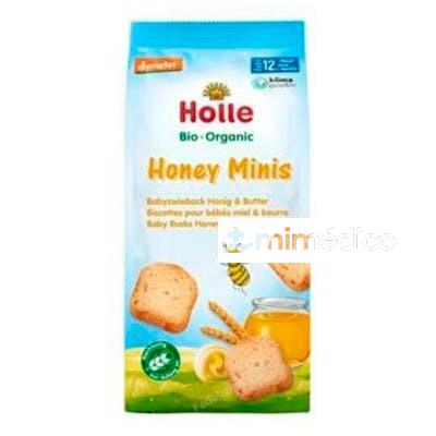 BISCOTES DE TRIGO CON MIEL MINI +12MESES 100GR. HOLLE