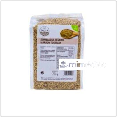 SEMILLAS DE SESAMO MARRON TOSTADO 250GR. INT SALIM