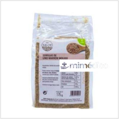 SEMILLAS DE LINO MARRON MOLIDO 175GR. INT SALIM