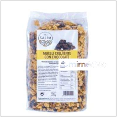 MUESLI CRUJIENTE CON CHOCOLATE 375GR. INT SALIM