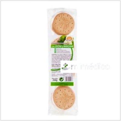 GALLETAS DE AVENA Y MANZANA 200GR. S/A INT SALIM