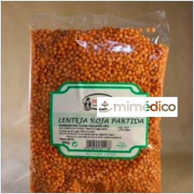 LENTEJA ROJA PARTIDA 500GR. INTRACMA