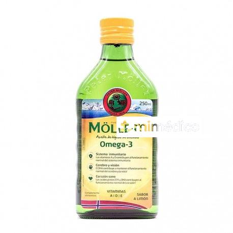 MOLLER'S ACEITE HÍGADO DE BACALAO OMEGA-3 250ML