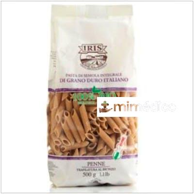 MACARRONES DE TRIGO DURO INTEGRAL 500GR. BIO IRIS