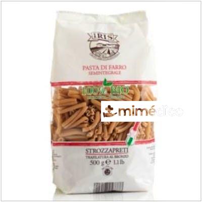 CASERECCE DE ESPELTA SEMI INTEGRAL 500GR. BIO IRIS