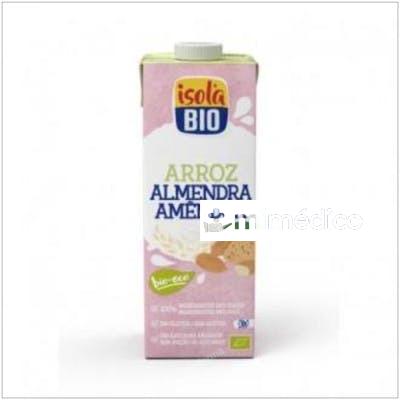BEBIDA VEGETAL DE ARROZ CON ALMENDRA 1LT 6UDS. S/A ISOLA