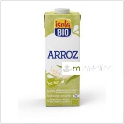BEBIDA VEGETAL DE ARROZ  1LT 6UDS. BIO ISOLA