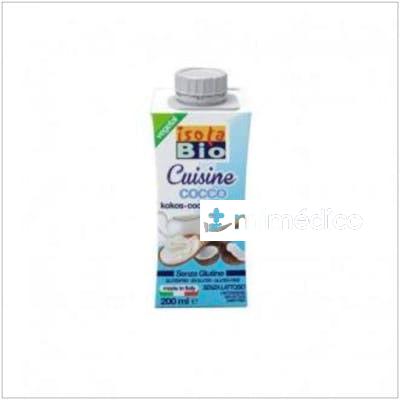 CREMA DE COCO PARA COCINAR 200ML. ISOLA