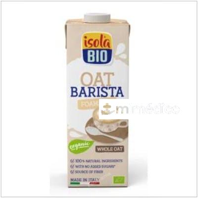 BEBIDA VEGETAL DE AVENA BARISTA 1LT 6UDS BIO VEGAN ISOLA