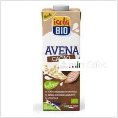 BEBIDA VEGETAL DE AVENA Y CACAO 1LT 6UDS. BIO S/A ISOLA