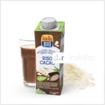 BEBIDA VEGETAL DE ARROZ CON CACAO CALCIO 250ML BIO ISOLA