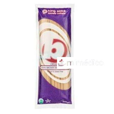NOODLES ARROZ INTEGRAL 250GR. BIO SIN GLUTEN KING SOBA