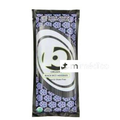 NOODLES ARROZ NEGRO 250GR. BIO SIN GLUTEN KING SOBA