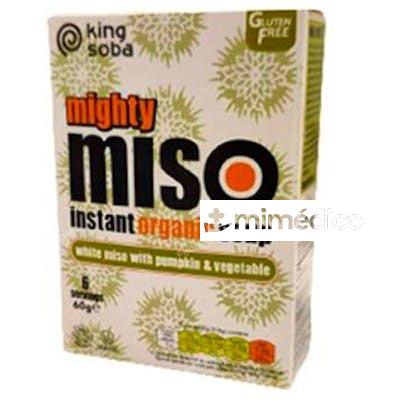 SOPA MISO CALABAZA-VERDURAS INSTANT 6SBRSX10GR BIO KING SOBA