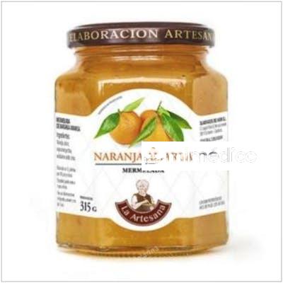 MERMELADA DE NARANJA AMARGA 310GR. S/A LA ARTESANA