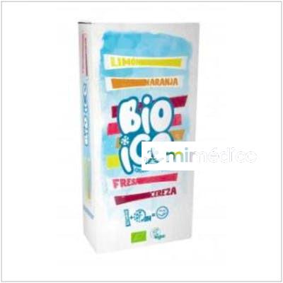POLOS BIO ICE  4 SABORES 100% FRUTAS 10UDS. LA FINESTRA SUL CIELO