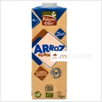 BEBIDA VEGETAL DE ARROZ 1LT 6UDS. BIO SG VEGAN LA FINESTRA SUL CIELO