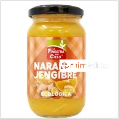 COMPOTA DE NARANJA Y JENGIBRE 320GR. BIO LA FINESTRA SUL CIELO