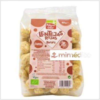 BREAK DE LENTEJAS ROJAS 50GR. BIO VEGAN LA FINESTRA SUL CIELO