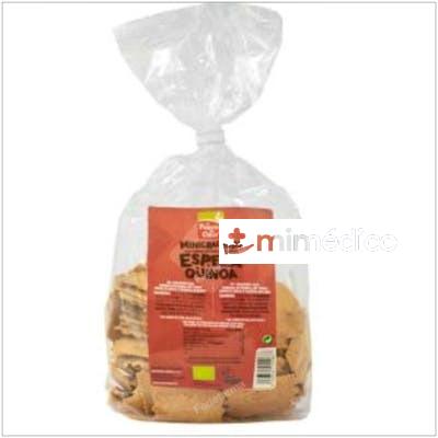 MINI CRACKERS DE ESPELTA  QUINOA 250GR. BIO VEGAN LA FINESTRA SUL CIELO