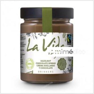 CREMA DE CHOCOLATE Y AVELLANAS 270GR. BIO VEGAN LA VIDA VEGAN