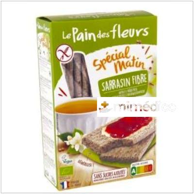 TOSTADA TRIGO SARRACENO FIBRA SPECIAL MATIN 230GR. LE PAIN DES FLEURS